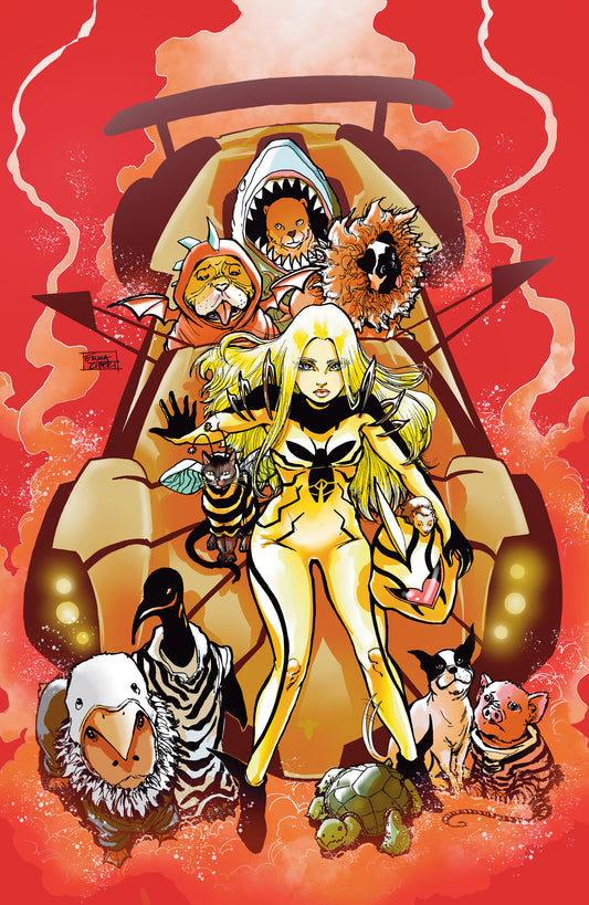 SDCC PRIMO COMICS M1: MONSTER RACING LEAGUE BY EMMA KUBERT EXCLUSIVE VIRGINFOIL  LTD 500