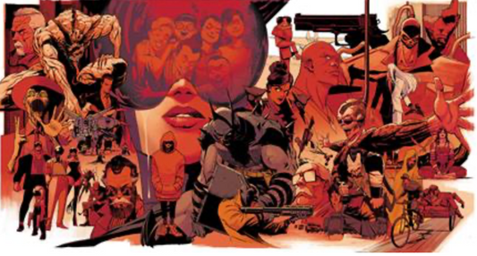 ABSOLUTE BATMAN #25 CVR A NICK DRAGOTTA GATEFOLD TRIPTYCH